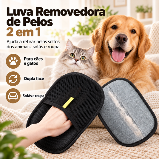 Luva Removedora de Pelo
