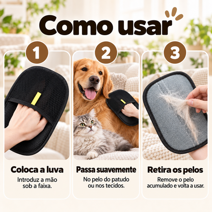 Luva Removedora de Pelo