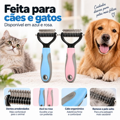 Escova de Subpelo para Cães e Gatos